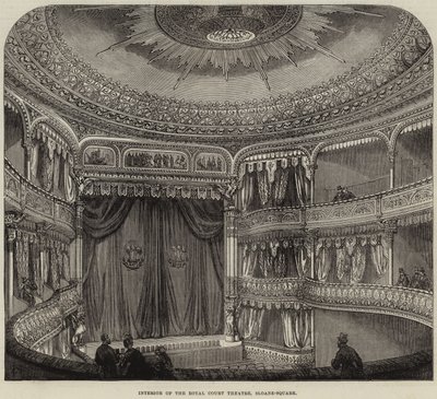 Interior del Teatro Real, Sloane-Square de Thomas W. Wood